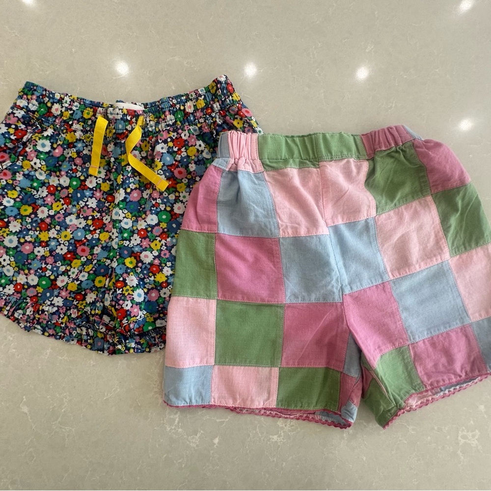 Boden Floral and Bella Bliss Patchwork Shorts